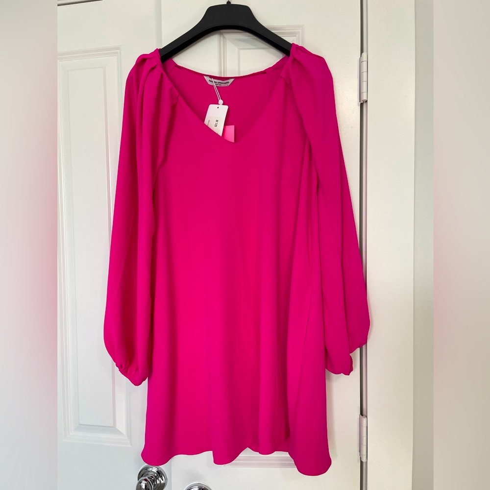 Beautiful bright pink Amanda Uprichard dress. Never worn!